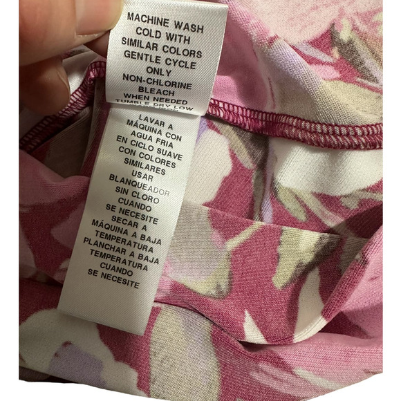 Maggy London Floral Dress Size 2 NWT Berry Pink - Picture 8 of 13